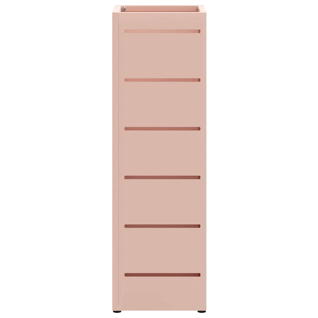 Sonnenschirmhalter Rosa 15,5 x 15,5 x 49 cm Stahl