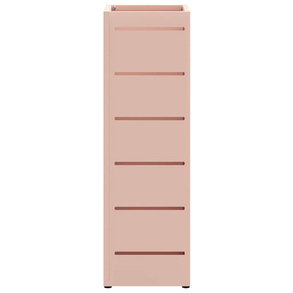 Sonnenschirmhalter Rosa 15,5 x 15,5 x 49 cm Stahl