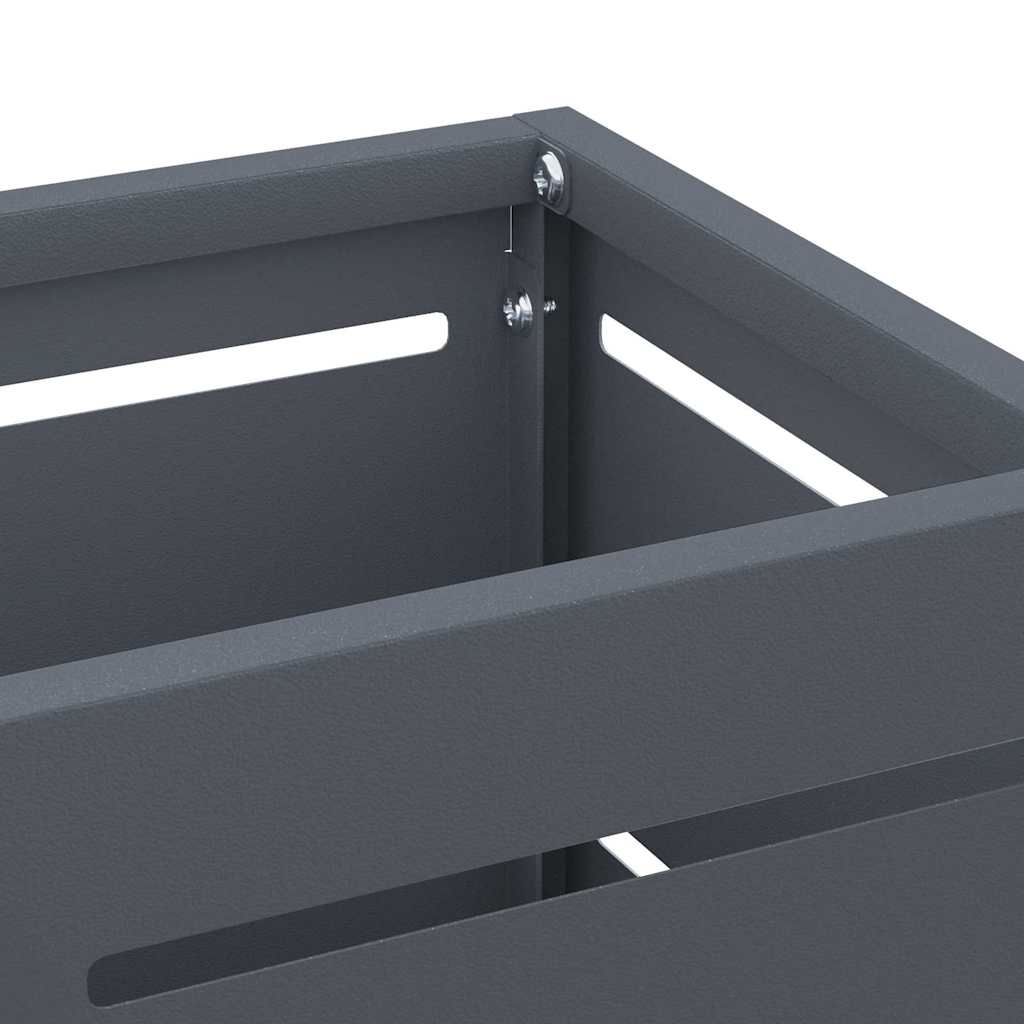 Sonnenschirmhalter Anthrazit 15,5 x 15,5 x 49 cm Metall