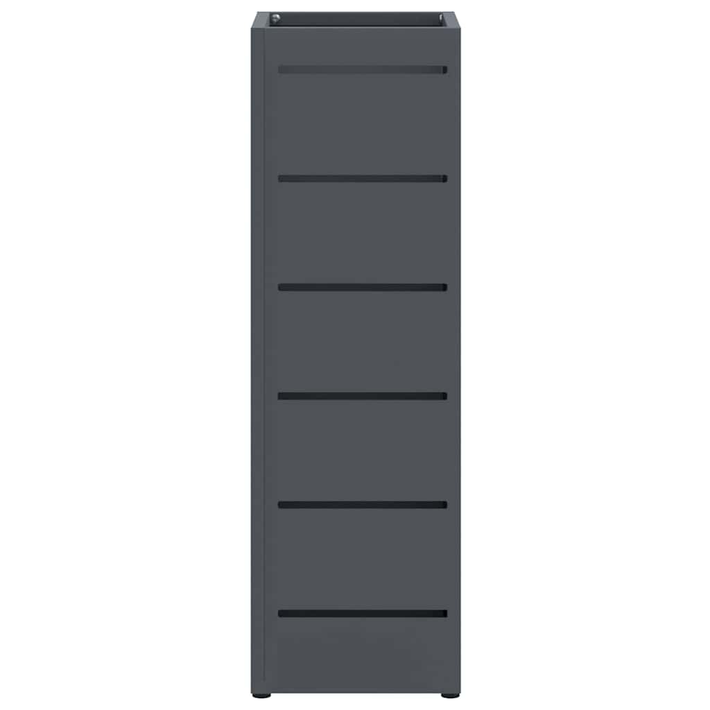 Sonnenschirmhalter Anthrazit 15,5 x 15,5 x 49 cm Metall