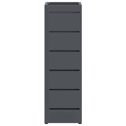 Sonnenschirmhalter Anthrazit 15,5 x 15,5 x 49 cm Metall