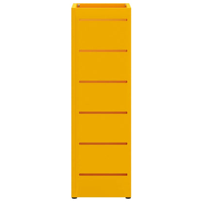 Sonnenschirmhalter Senf 15,5 x 15,5 x 49 cm Metall