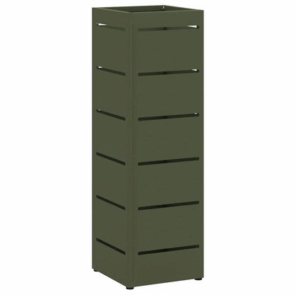 Sonnenschirmhalter Oliv 15,5 x 15,5 x 49 cm Metall