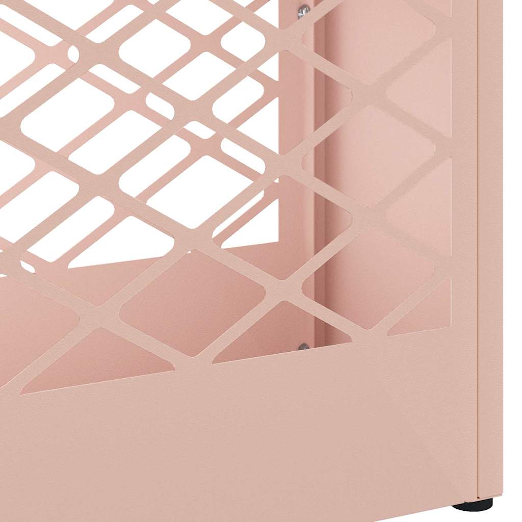 Sonnenschirmhalter mit Speicher Rosa 28 x 12 x 41 cm Stahl