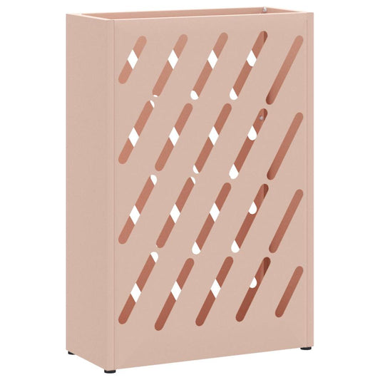 Sonnenschirmhalter mit Speicher Rosa 28 x 12 x 41 cm Stahl