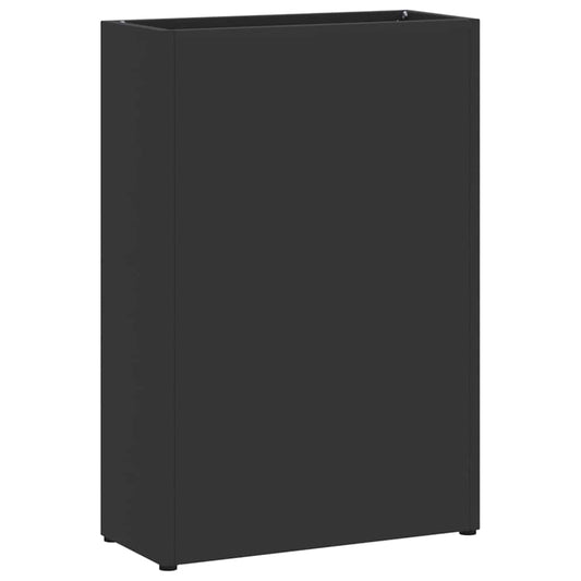 Sonnenschirmhalter mit Speicher Schwarz 28 x 12 x 41 cm Stahl