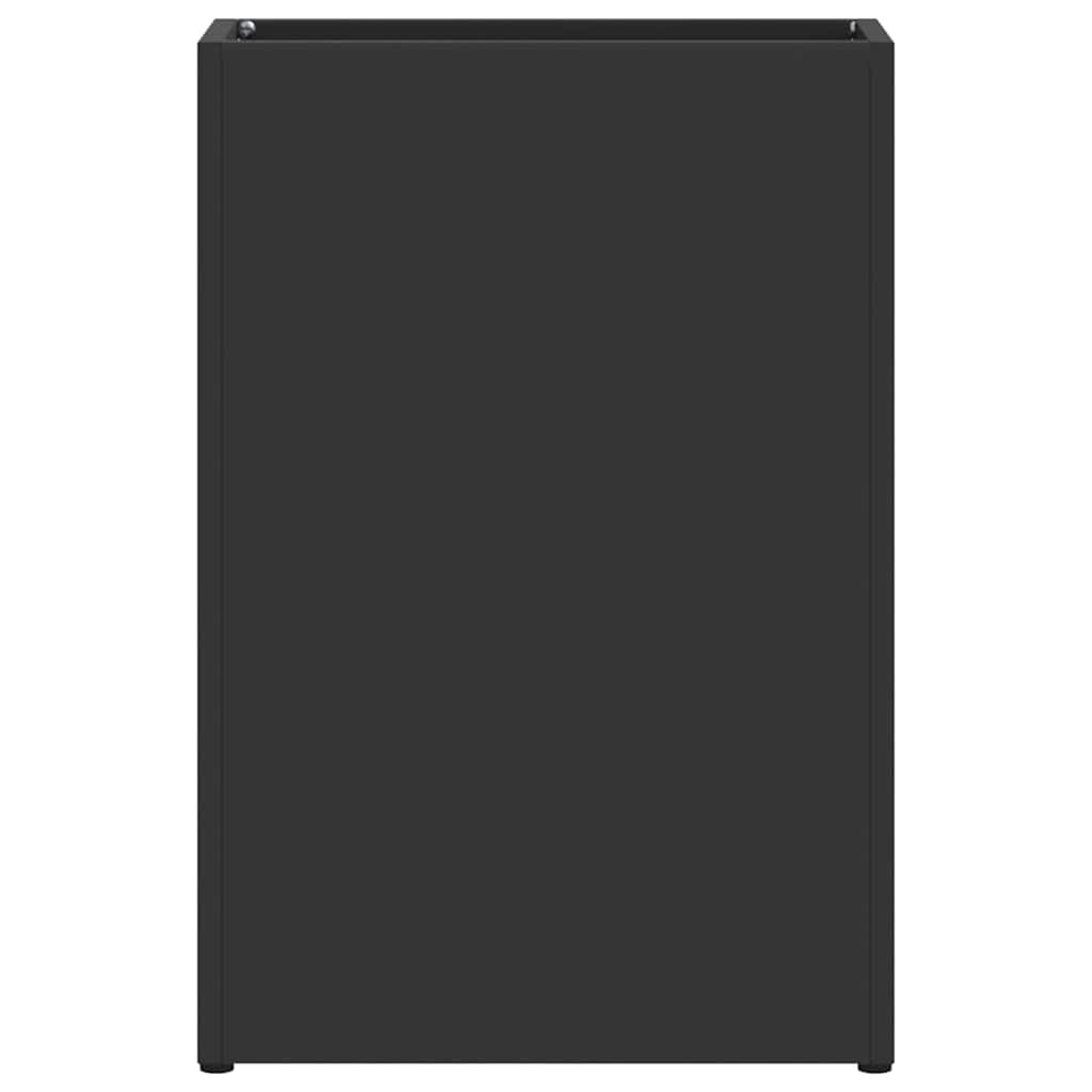 Sonnenschirmhalter mit Speicher Schwarz 28 x 12 x 41 cm Stahl