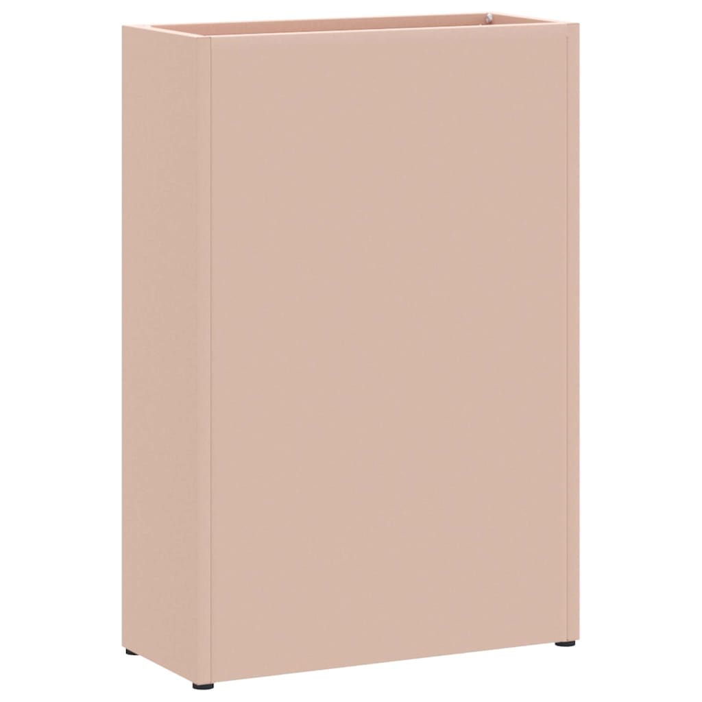 Sonnenschirmhalter mit Speicher Rosa 28 x 12 x 41 cm Stahl