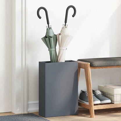 Sonnenschirmhalter mit Speicher Anthrazit 28 x 12 x 41 cm Stahl