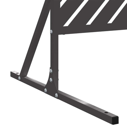 Sichtschutz Schwarz Stahl