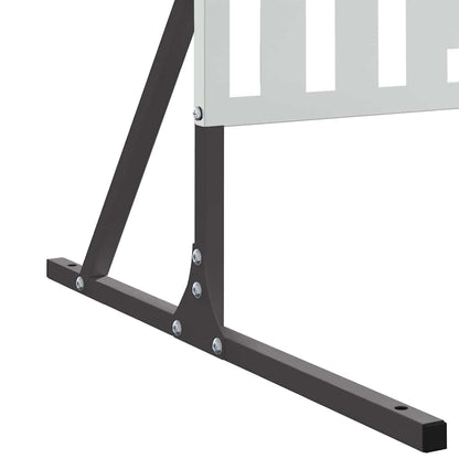 Sichtschutz Grau Stahl