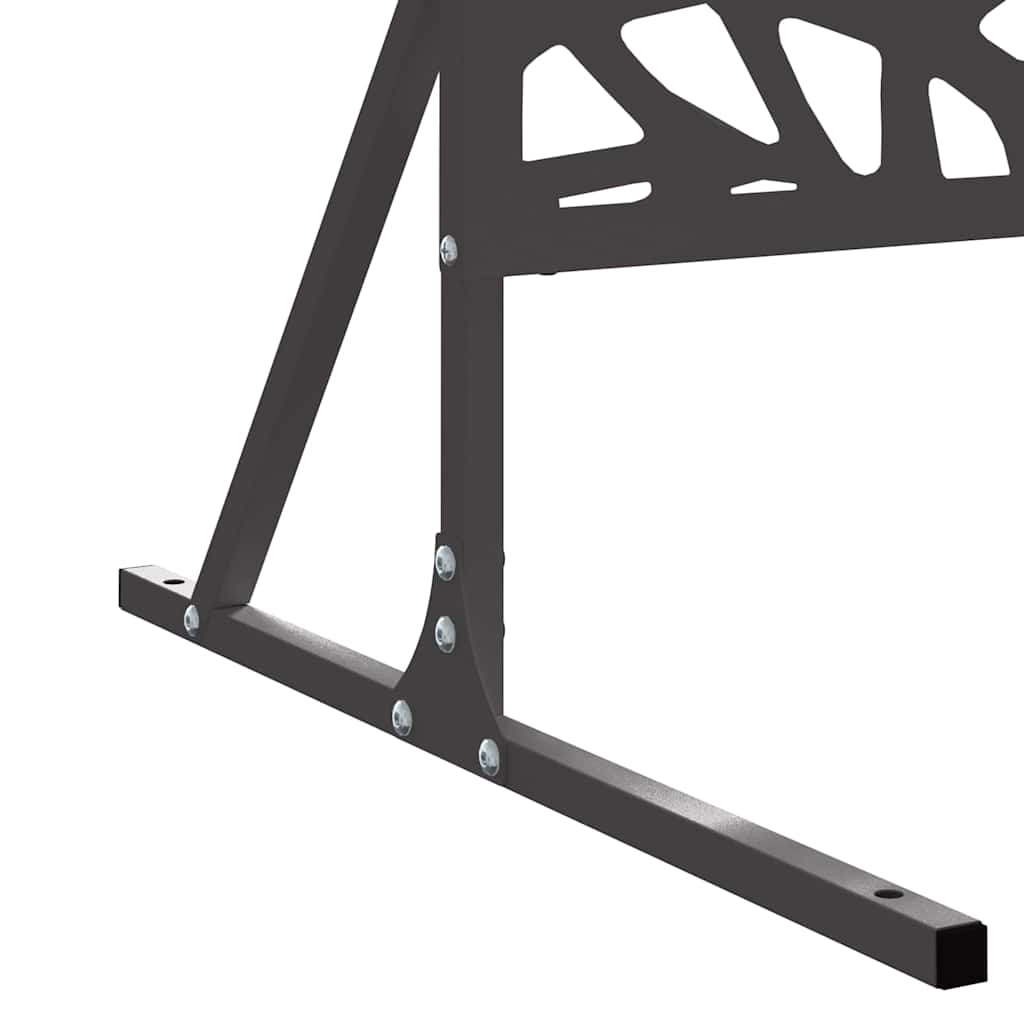 Sichtschutz Schwarz Stahl