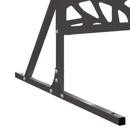 Sichtschutz Schwarz Stahl