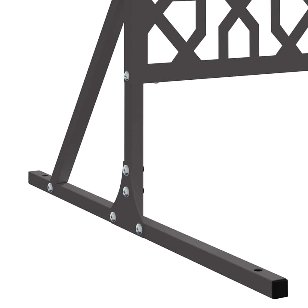 Sichtschutz Schwarz Stahl