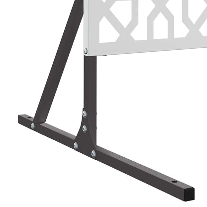 Sichtschutz Grau Stahl