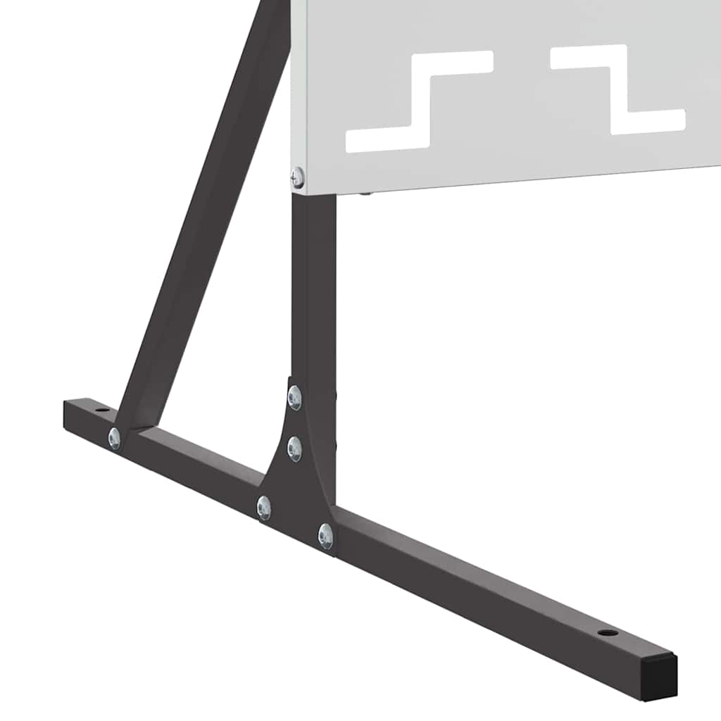 Sichtschutz Grau Stahl