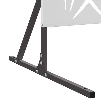 Sichtschutz Grau Stahl