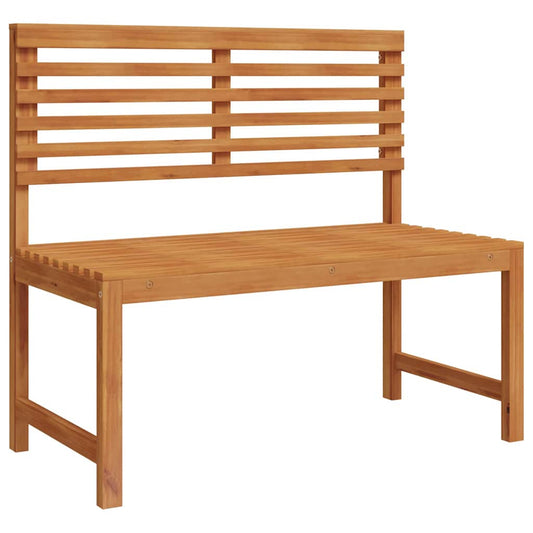 Gartenbank Braun 100 x 50 x 91cm Massivholz Akazie