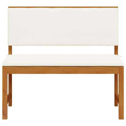 Gartenbank Braun 100 x 50 x 91cm Massivholz Akazie