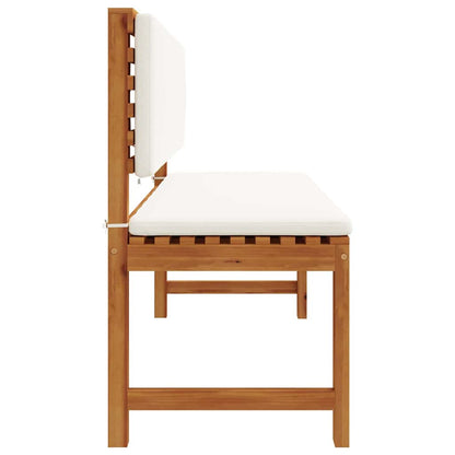 Gartenbank Braun 100 x 50 x 91cm Massivholz Akazie