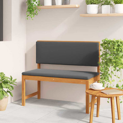 Gartenbank Braun 100 x 50 x 91cm Massivholz Akazie