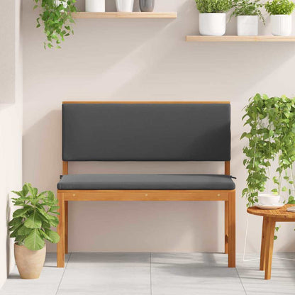 Gartenbank Braun 100 x 50 x 91cm Massivholz Akazie