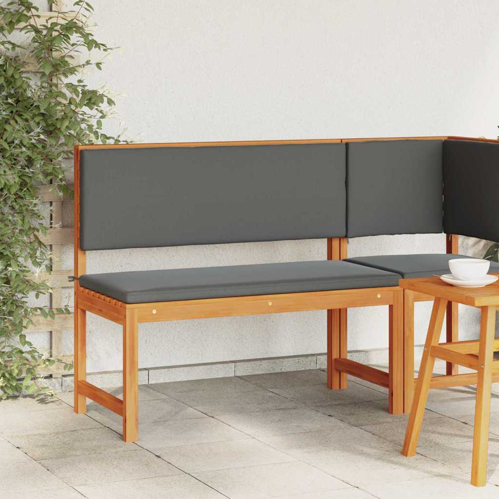 Gartenbank Braun 100 x 50 x 91cm Massivholz Akazie