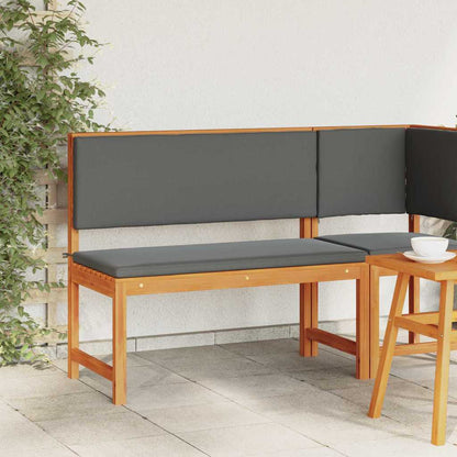 Gartenbank Braun 100 x 50 x 91cm Massivholz Akazie