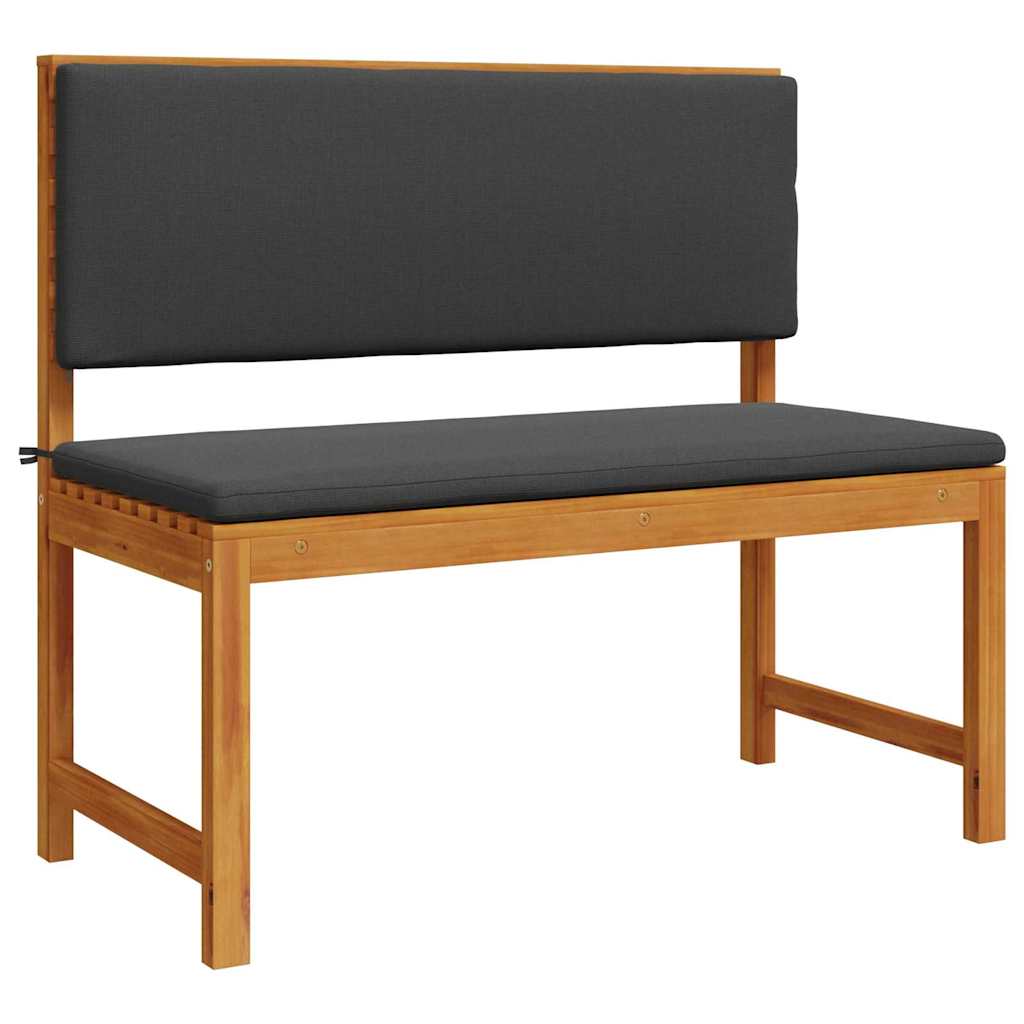 Gartenbank Braun 100 x 50 x 91cm Massivholz Akazie