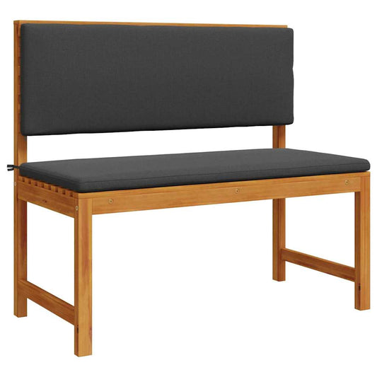 Gartenbank Braun 100 x 50 x 91cm Massivholz Akazie