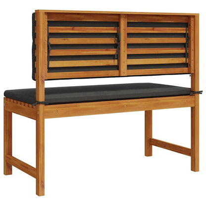 Gartenbank Braun 100 x 50 x 91cm Massivholz Akazie