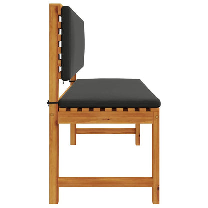 Gartenbank Braun 100 x 50 x 91cm Massivholz Akazie