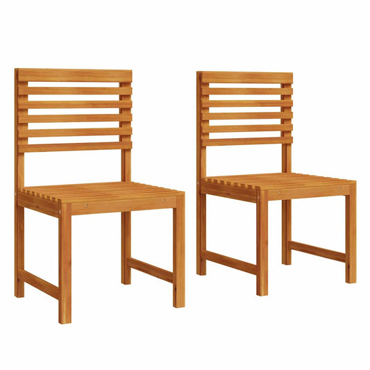 Gartenstuhl 2 pcs Braun 50 x 50 x 91cm Massivholz Akazie