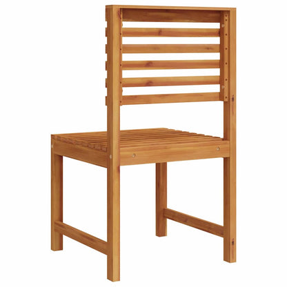 Gartenstuhl 2 pcs Braun 50 x 50 x 91cm Massivholz Akazie