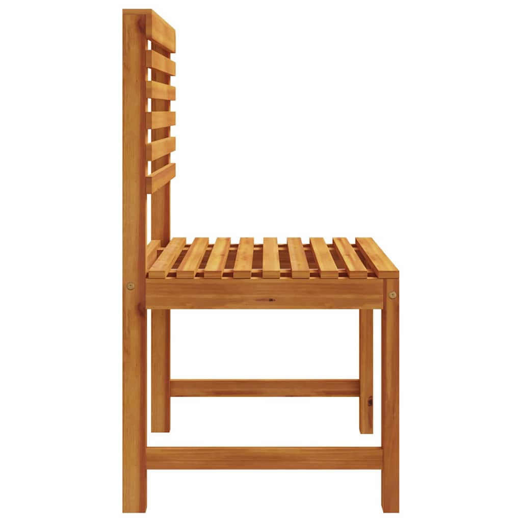 Gartenstuhl 2 pcs Braun 50 x 50 x 91cm Massivholz Akazie