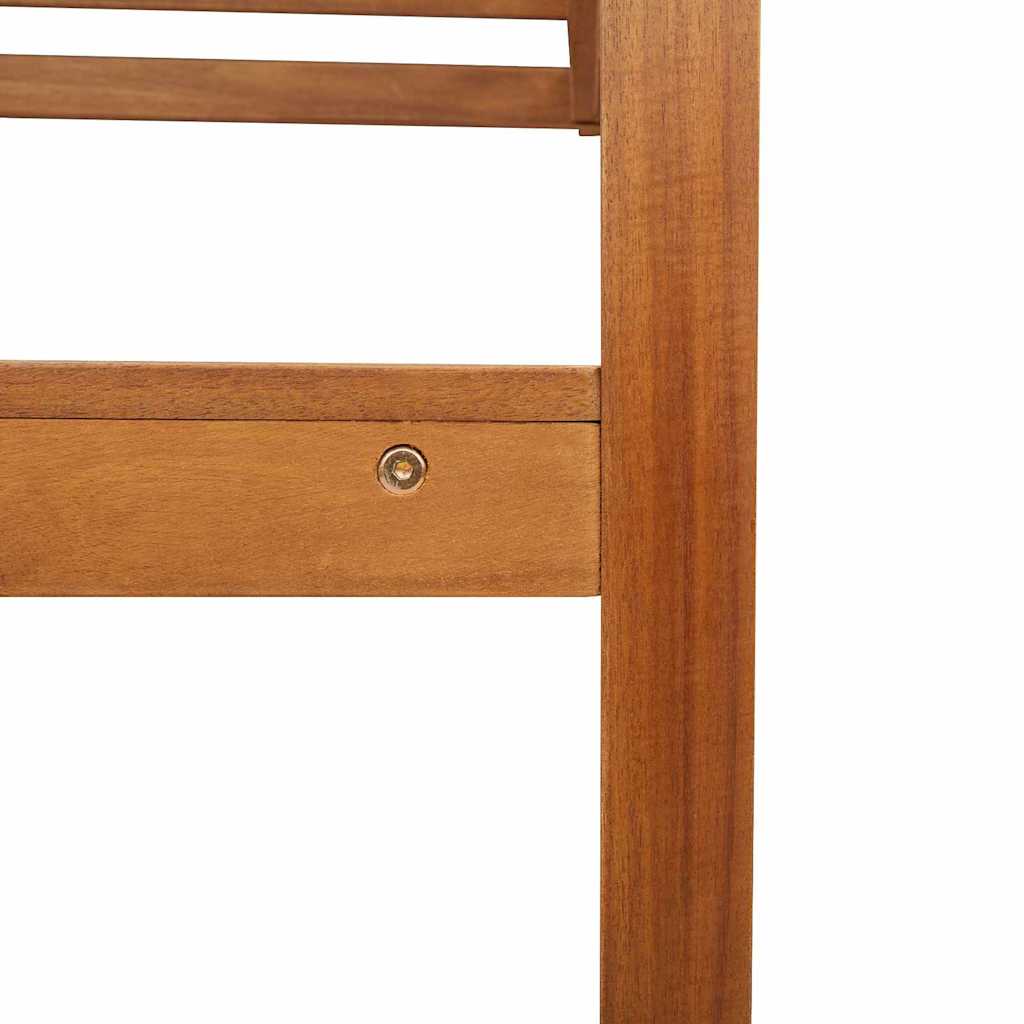 Gartenstuhl Braun 50 x 50 x 91cm Massivholz Akazie