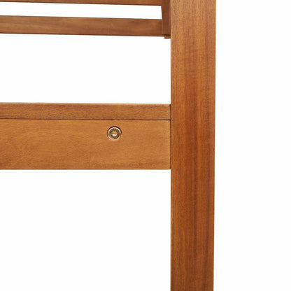 Gartenstuhl Braun 50 x 50 x 91cm Massivholz Akazie