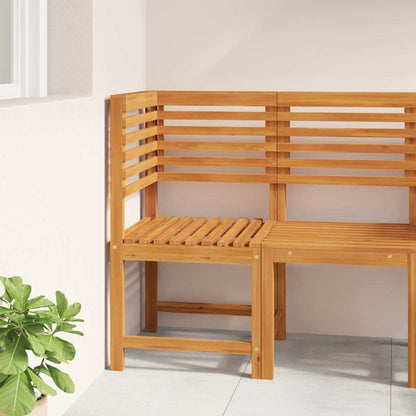 Gartenstuhl Braun 50 x 50 x 91cm Massivholz Akazie