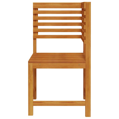 Gartenstuhl Braun 50 x 50 x 91cm Massivholz Akazie