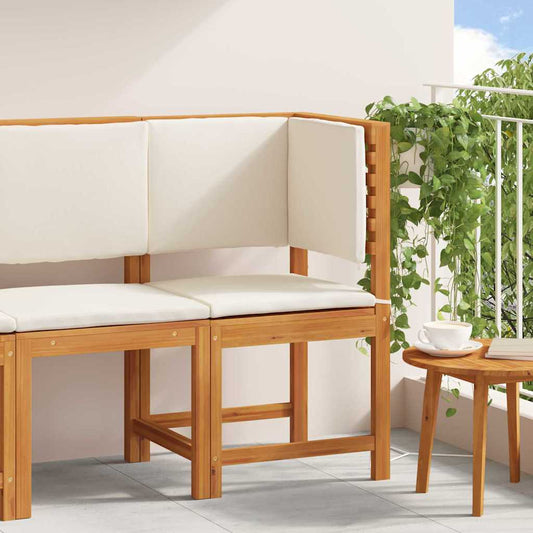 Gartenstuhl Braun 50 x 50 x 91cm Massivholz Akazie