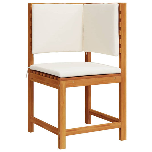 Gartenstuhl Braun 50 x 50 x 91cm Massivholz Akazie