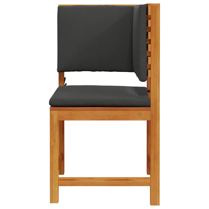 Gartenstuhl Braun 50 x 50 x 91cm Massivholz Akazie