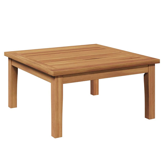 Gartentisch Braun Massivholz Teak