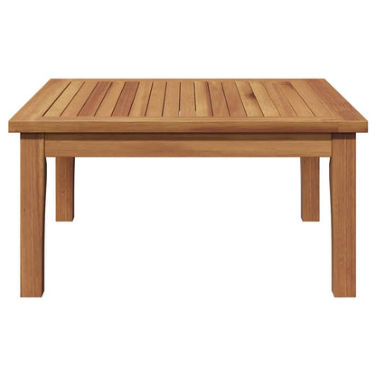 Gartentisch Braun Massivholz Teak