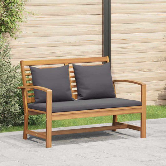 Garten-Sofa-Set 2 pcs Natur Teak-Massivholz