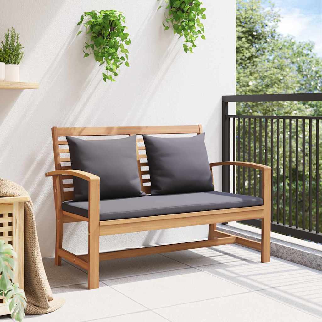 Garten-Sofa-Set 2 pcs Natur Teak-Massivholz