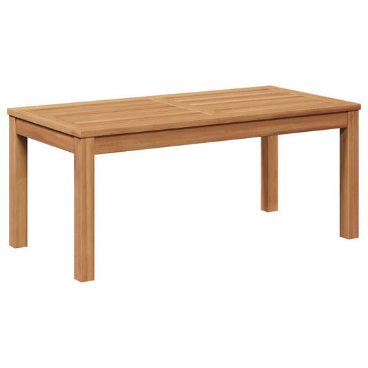 Gartentisch Natur 95 x 45 x 40 cm Teak-Massivholz
