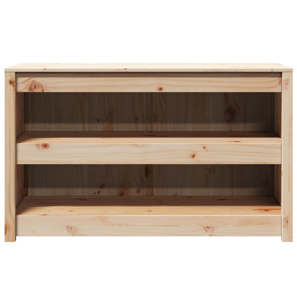 Küchenschrank Braun 106 x 55 x 64 cm Massivholz Kiefer