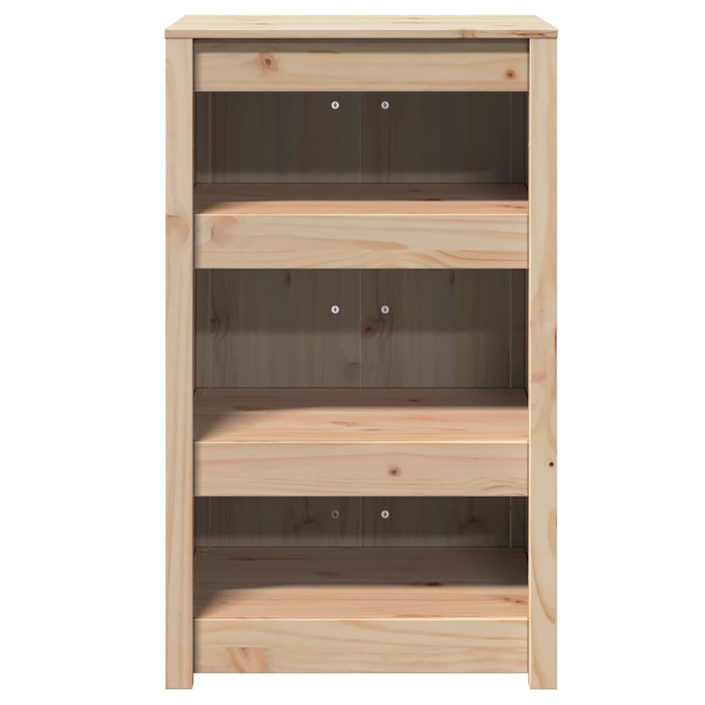 Küchenschrank mit Regal Braun Eichen-Optik 55 x 55 x 92 cm