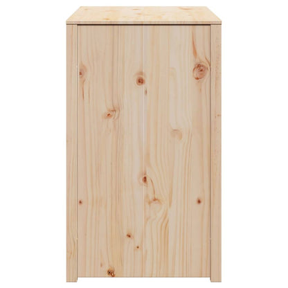 Küchenschrank mit Regal Braun Eichen-Optik 106 x 55 x 92 cm